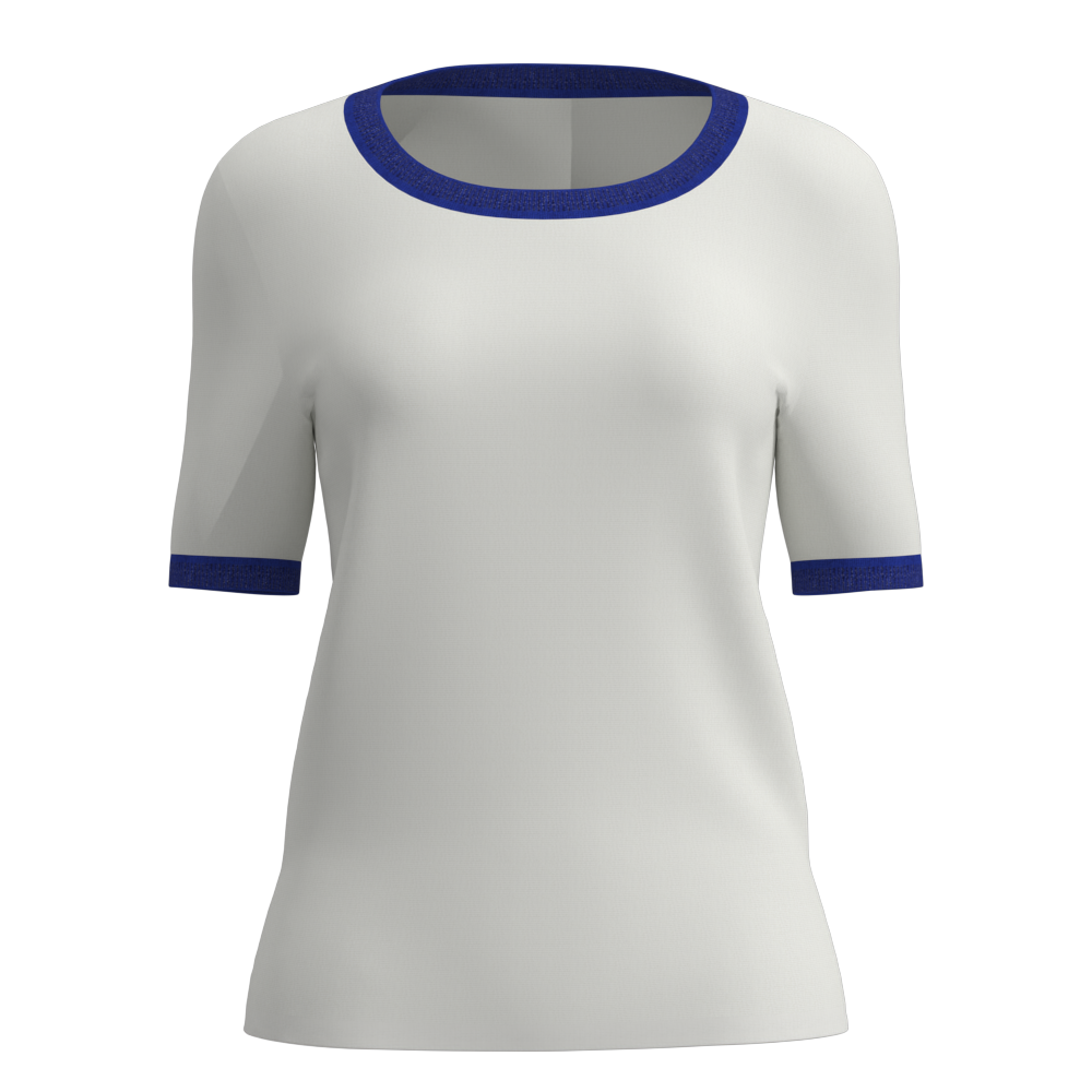 Women's Short-Sleeve Round-Neck Top