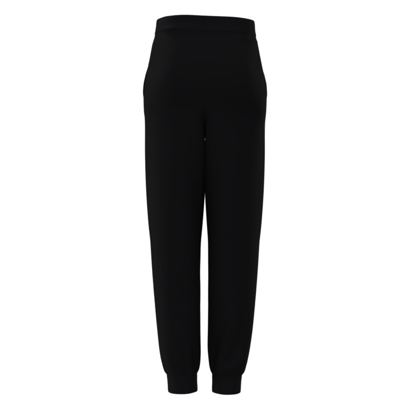 Ladies' High-Waisted Tapered Knit Pants Eco-friendly Easycare Machine-washable
