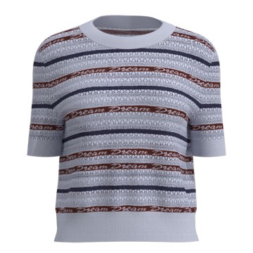 Women's Short-Sleeve Round Neck Top