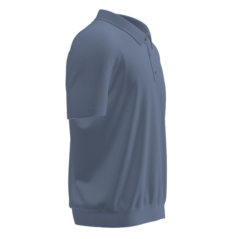 Men's Short Sleeve Polo: Moisture-Wicking, Quick-Dry, Odor-Resistant